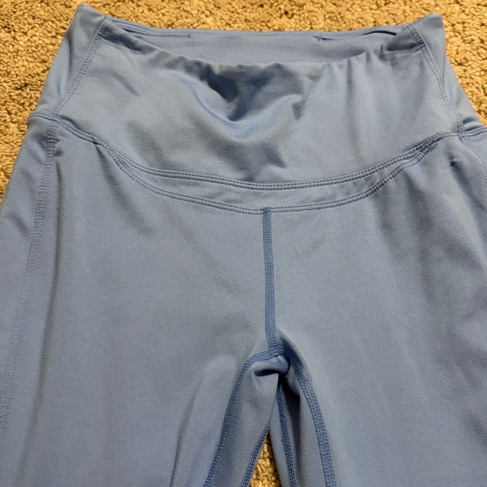 Free People Movement Very Prairie Leggings Corsican Blue Small - Picture 4 of 6